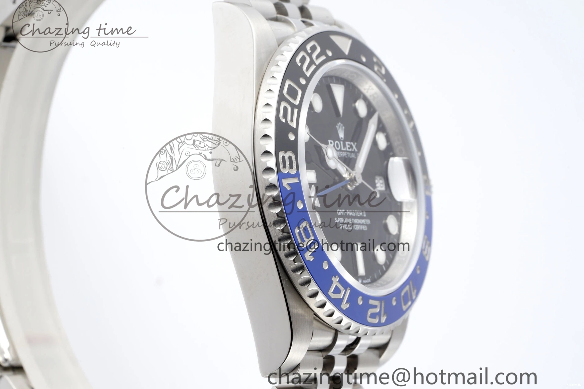BLNR Jubilee Best Edition 126710 K3285 Factory SS CHS KING GMT II 904L Master Bracelet on 1:1 0105